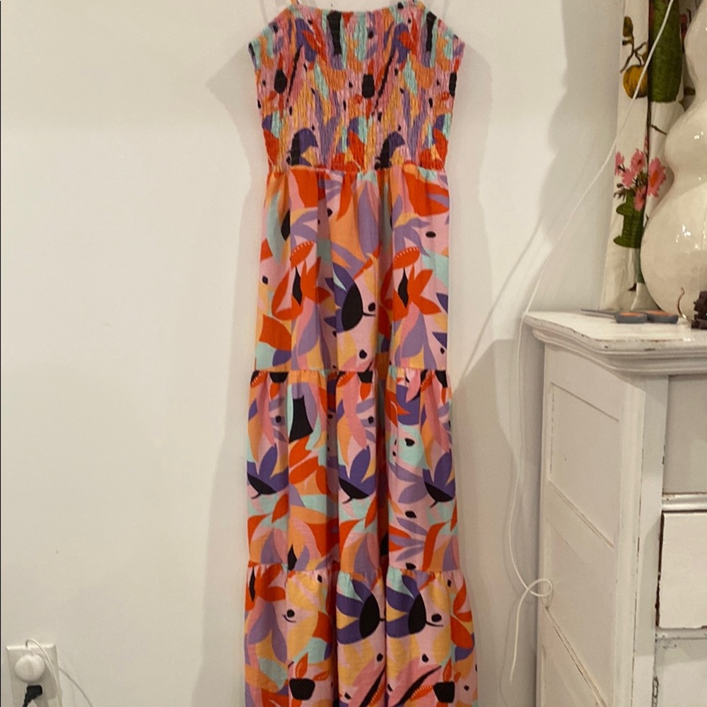 Summer floral Print Dress, Size L
